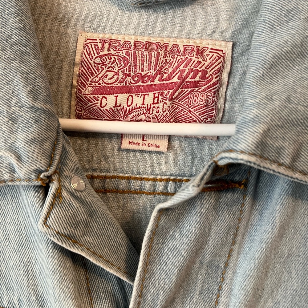 Brooklyn Cloth Light Blue Denim Jacket - Picture 6 of 11